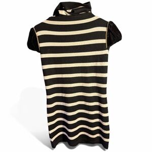 See Your Style Black & Cream Knit Body Mini Body Con size L read below